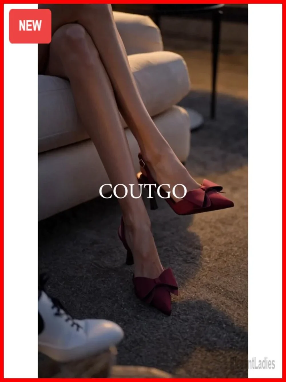 Slingback Kitten Heel Pumps Faux Leather Closed Toe Wedding Dress Shoes